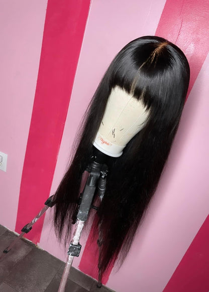 Transparent Straight 5x5 Lace Closure Wig